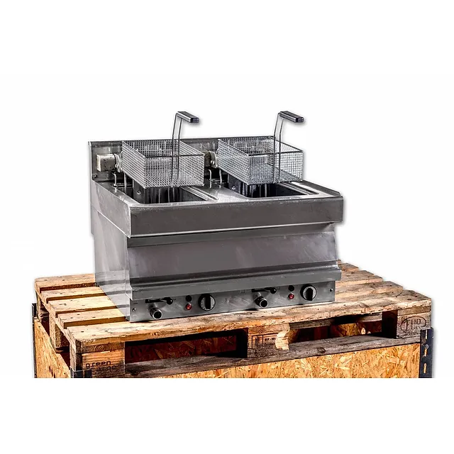 Fritéza 2GN, 20 lt. 400V 9,6 KW