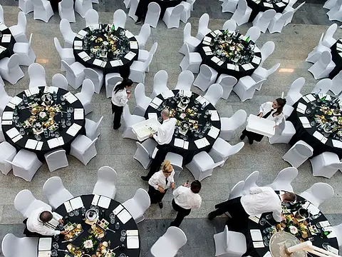 Galavečeře · fotografie z akce Prague catering